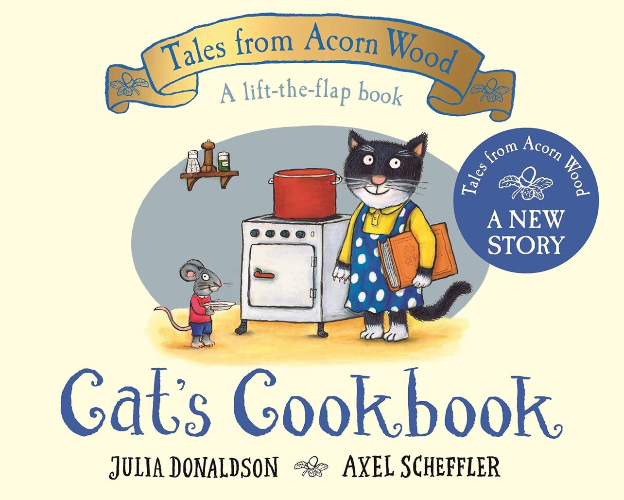 Cats Cookbook - Children’s Lift-The- Flap Book by Julia Donaldson