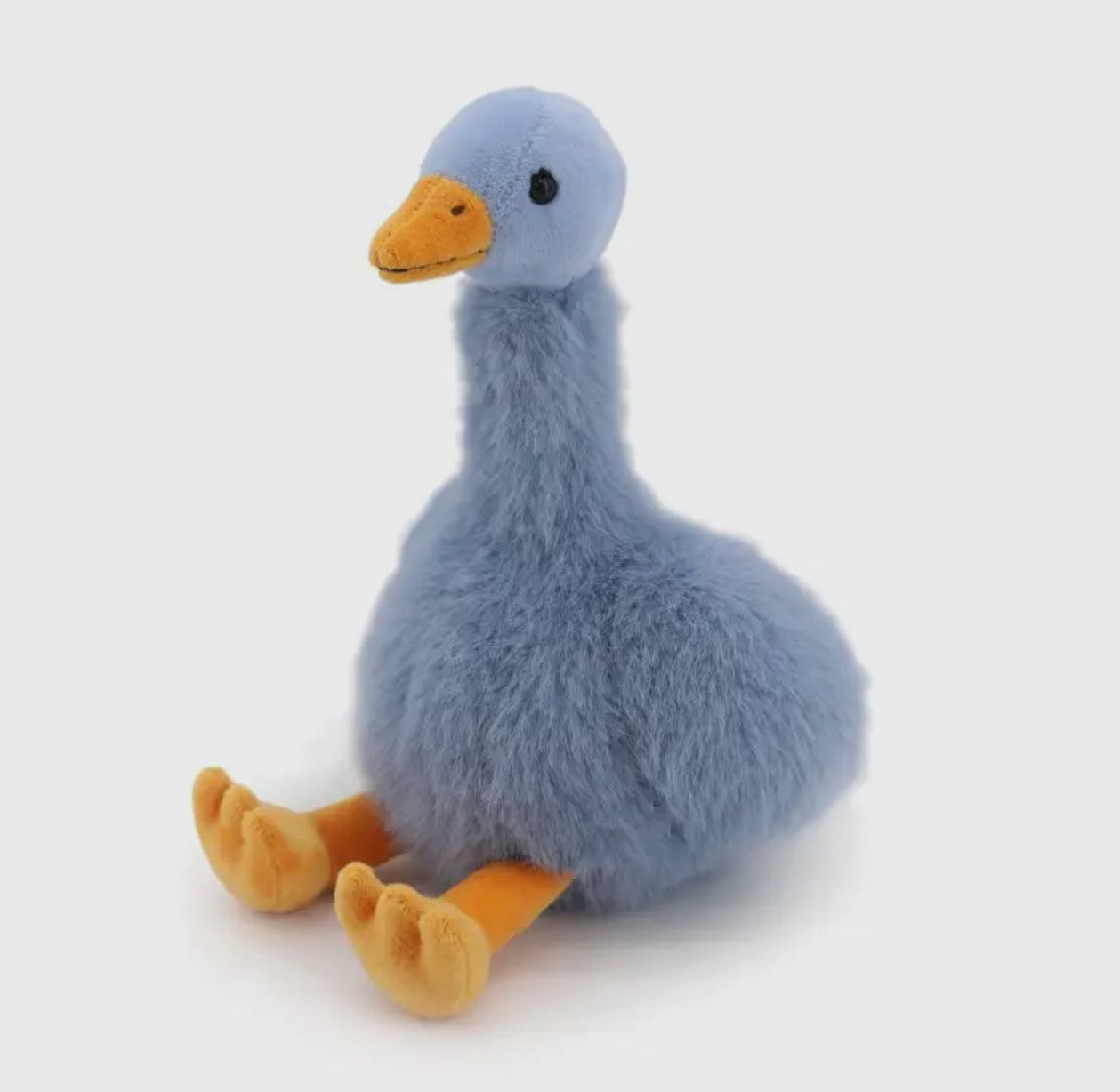 Goose Soft Toy - White or Blue