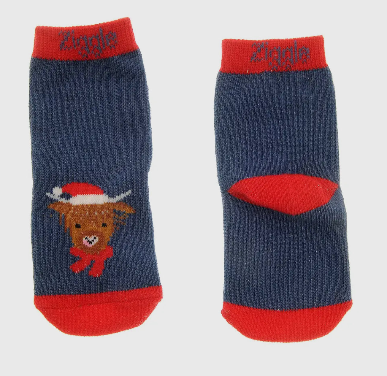 Baby Christmas Cow Leggings and Socks