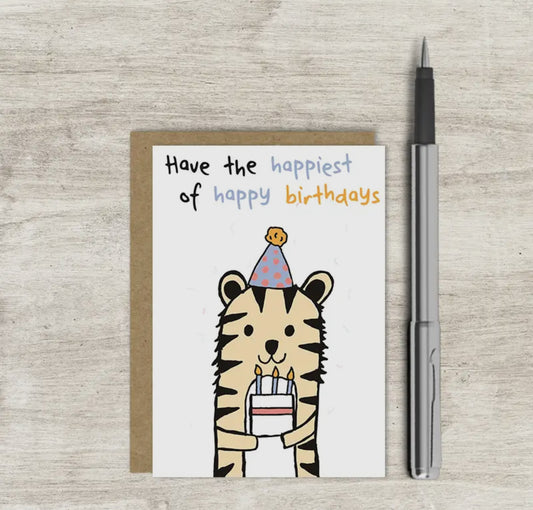 Mini Card - Have the Happiest of Happy Birthdays.