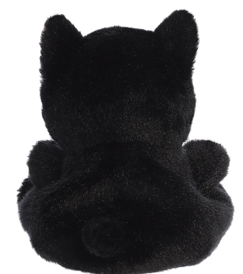 Palm Pal Black Cat Soft Toy
