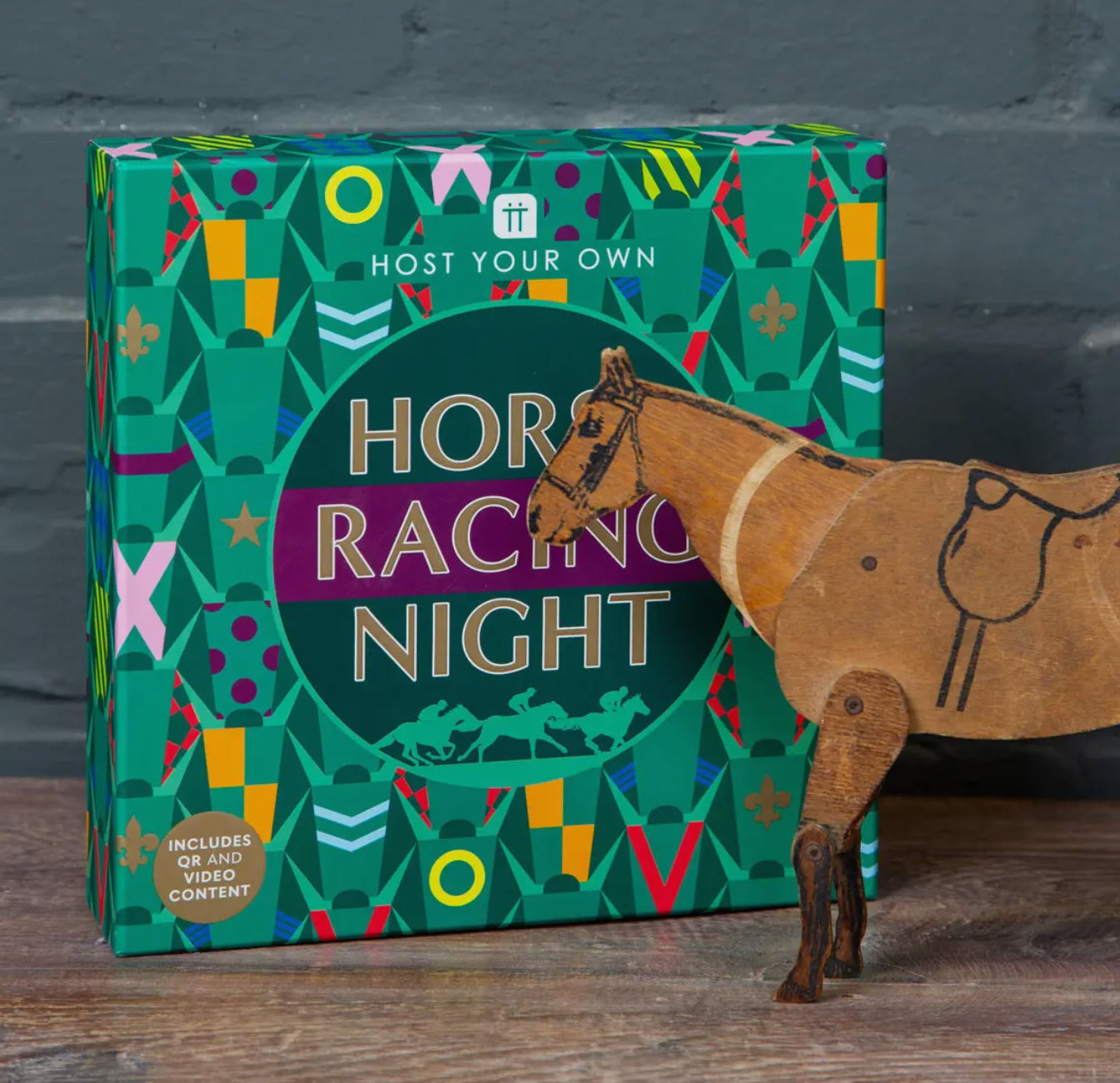 Family Board Game - Horse Racing Night
