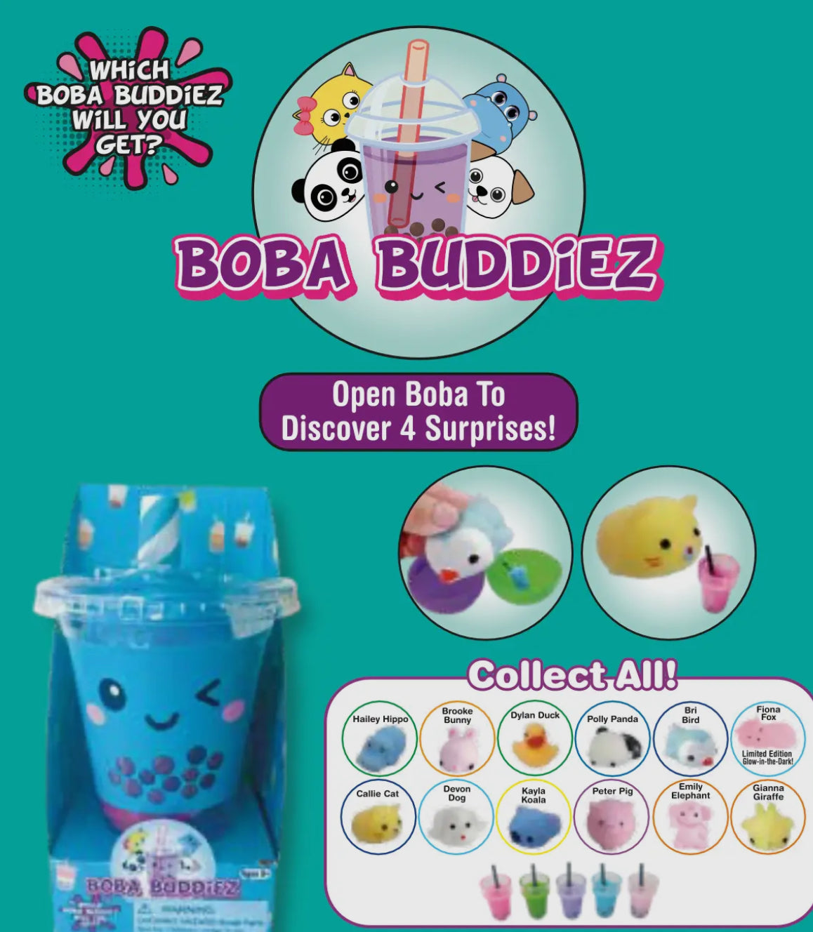 Boba Buddiez - Squishy superise