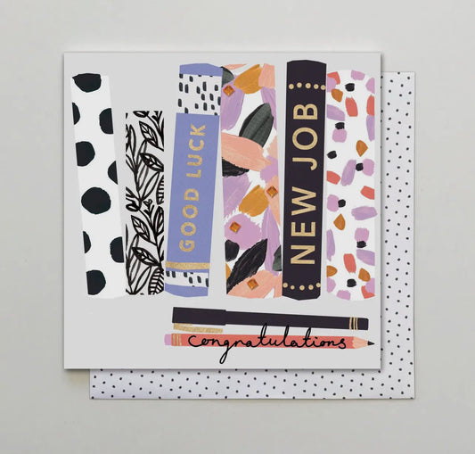 Good luck for new job - new job card