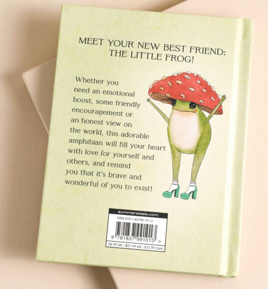 The Little Frogs Guide To Self-Care - Cheerful book of affirmations