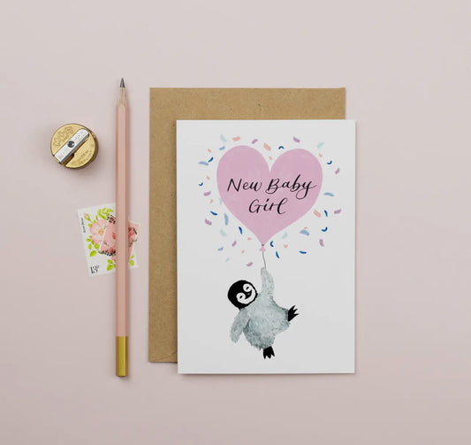 New Baby Girl Card