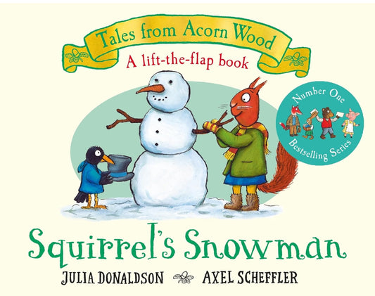 Children’s Lift the Flap Book - Squirrels Snow Man