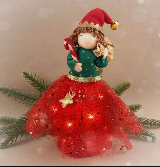 Tree Topper - Light Up Elf