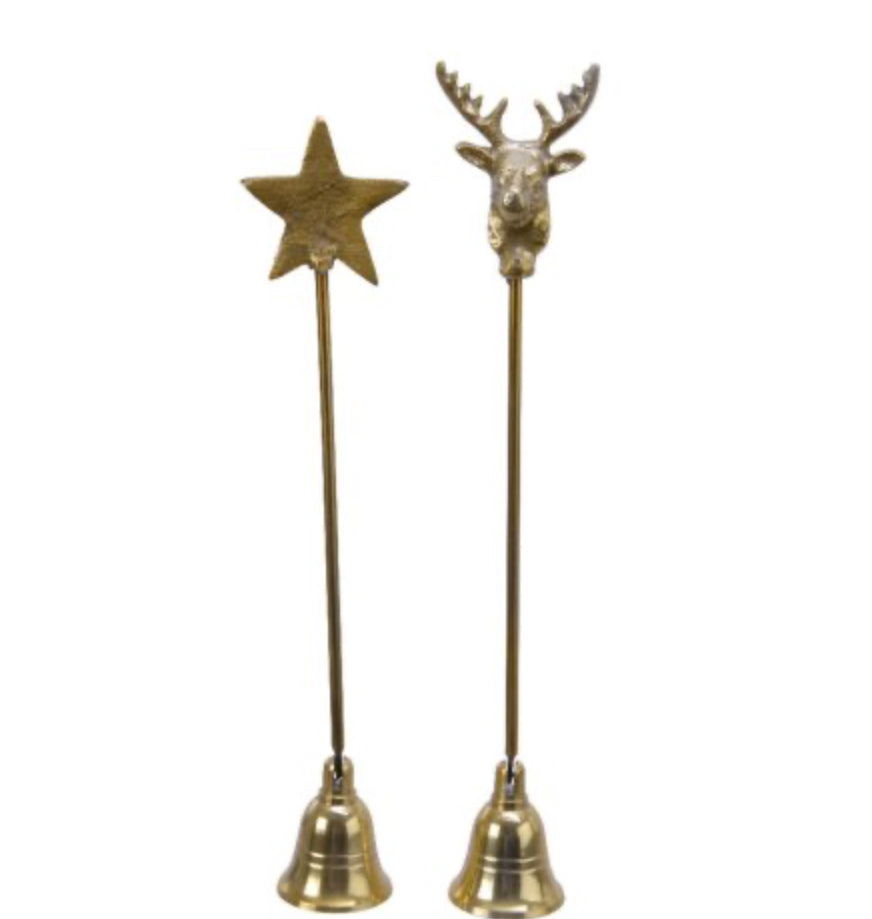 Silver Aluminium Candle Snuffer - Star or Stag