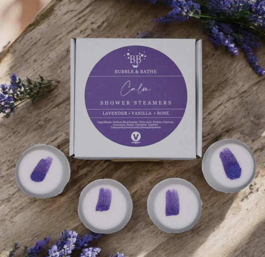 Shower Steamers - calming rose & Lavender