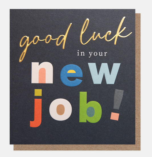 New Job Card - Good Luck
