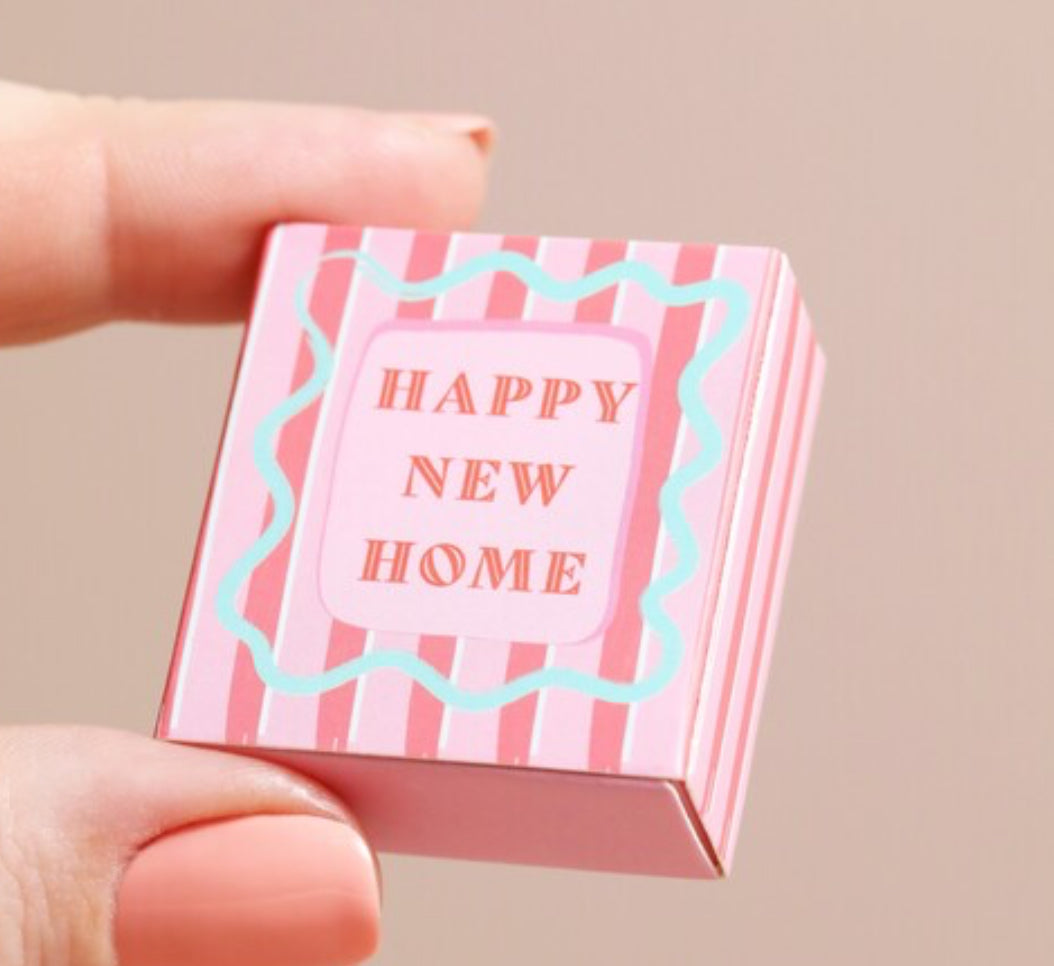 Ceramic House Matchbox Gift