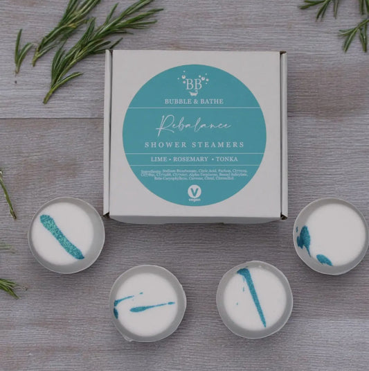 Shower Steamer - Rebalance with floral, herbs & woody aromas