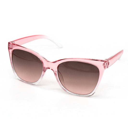 Recycled ombre sunglasses in pink