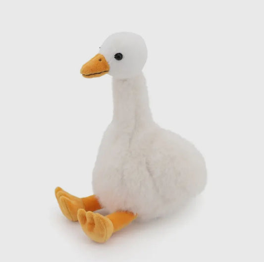 Goose Soft Toy - White or Blue