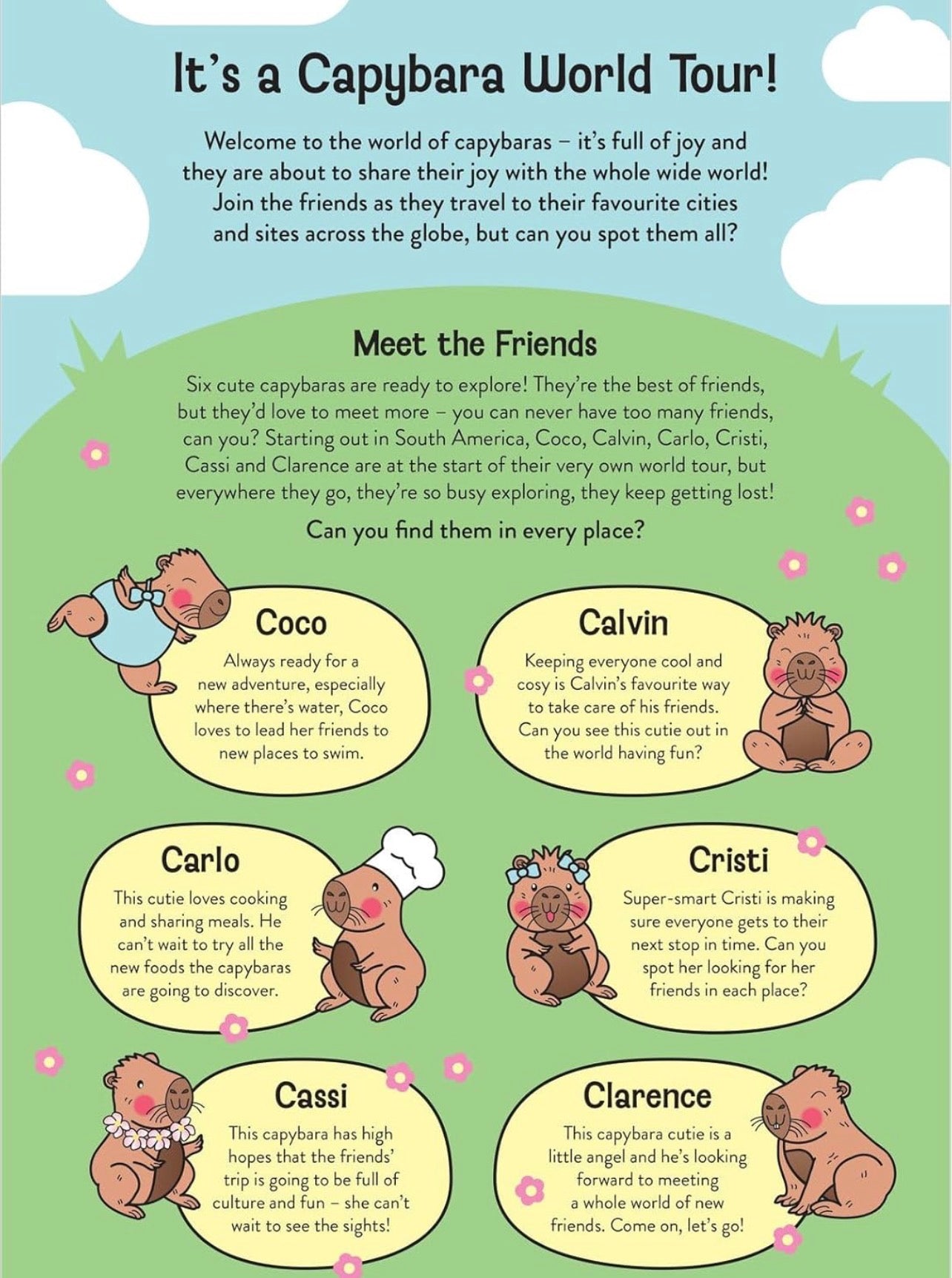 Where’s the Capybara? Search & find Book