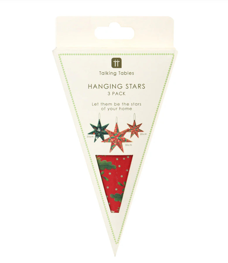 Paper Star Christmas Decorations