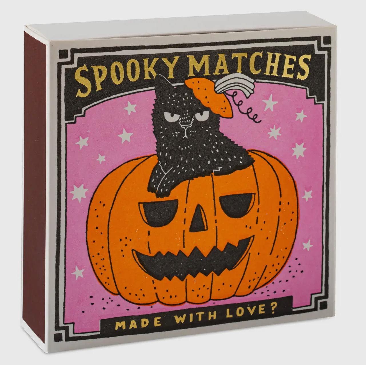 Decorative Long Matches - Square gift box