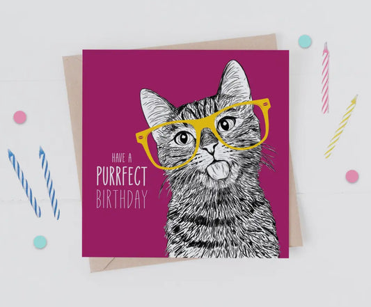 Cat Purrfect Birthday