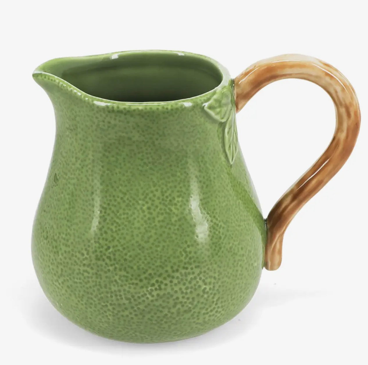Green Stoneware Jug - 650 ml