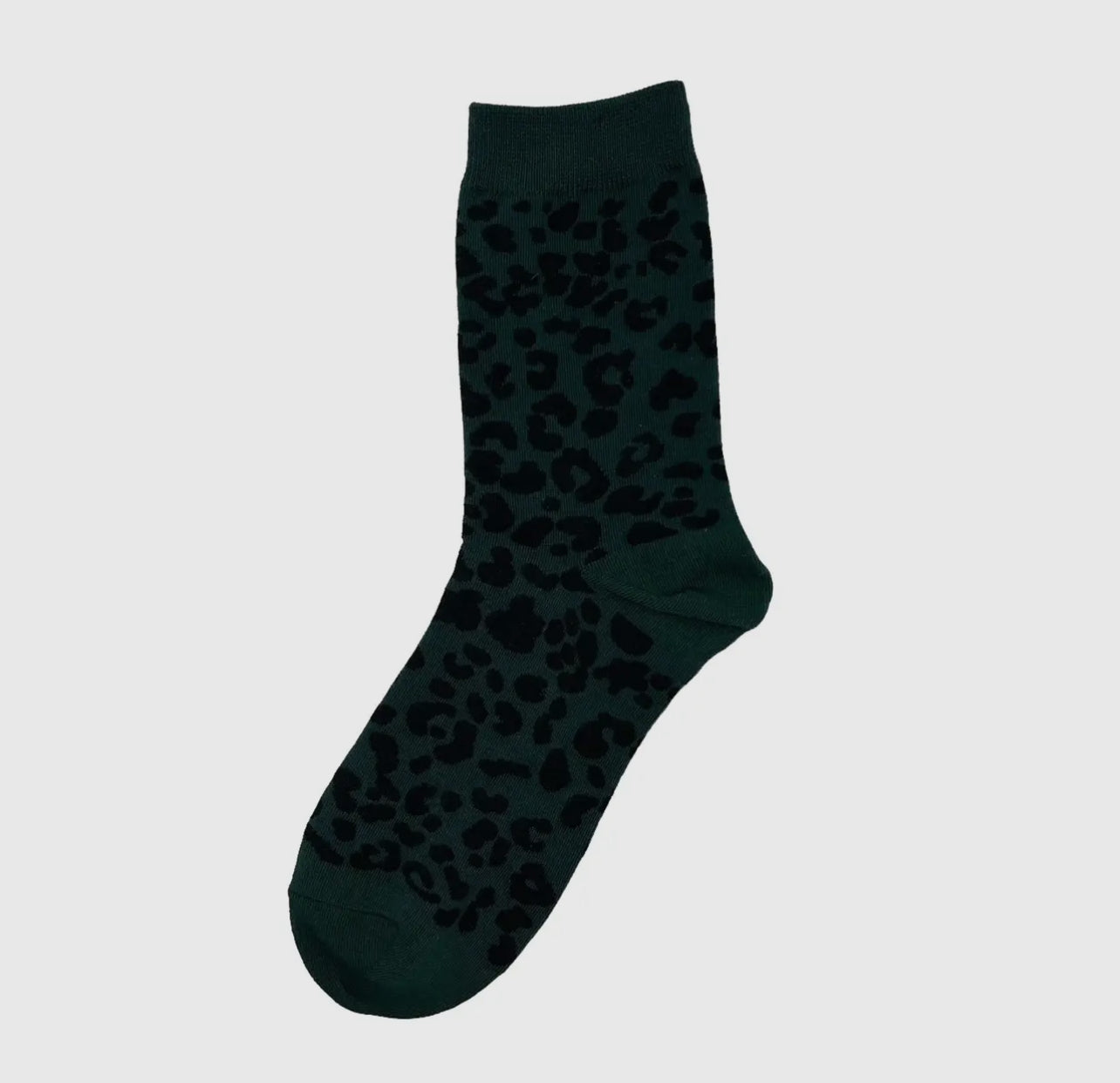 Leopard Print  Ladies Cotton Socks
