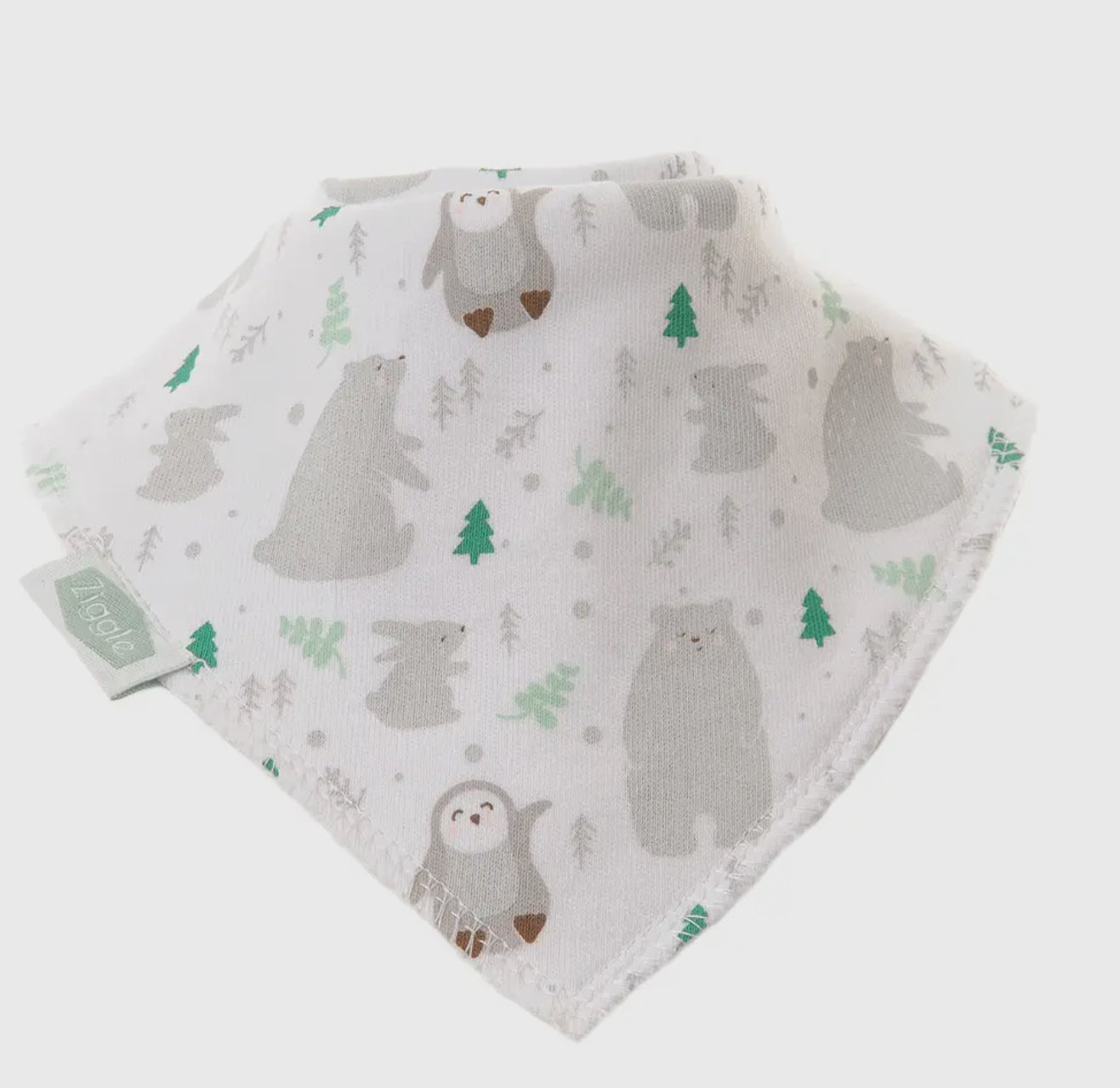 Winter Animals Bib