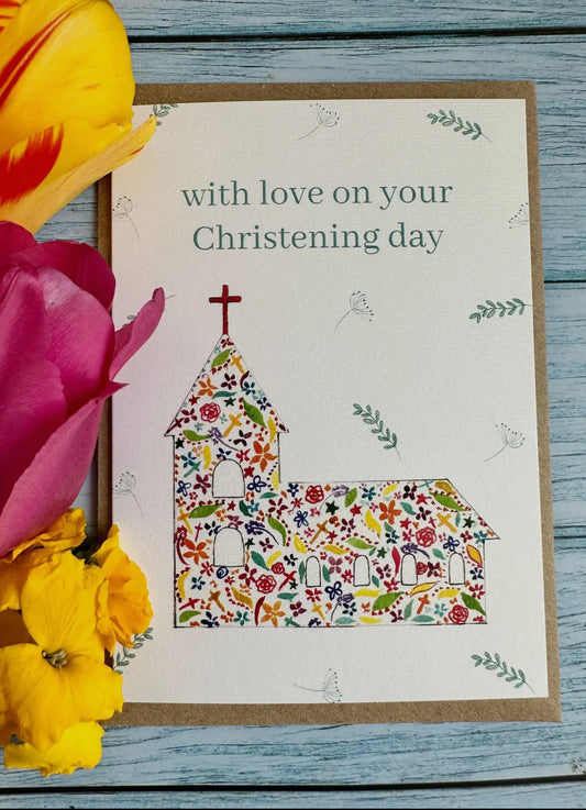 Love on Your Christening - Gift Card