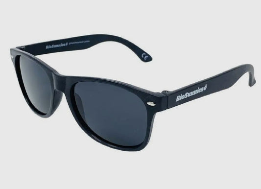 ECO Sunnies - Classic Design Unisex Sunglasses in Charcoal Black
