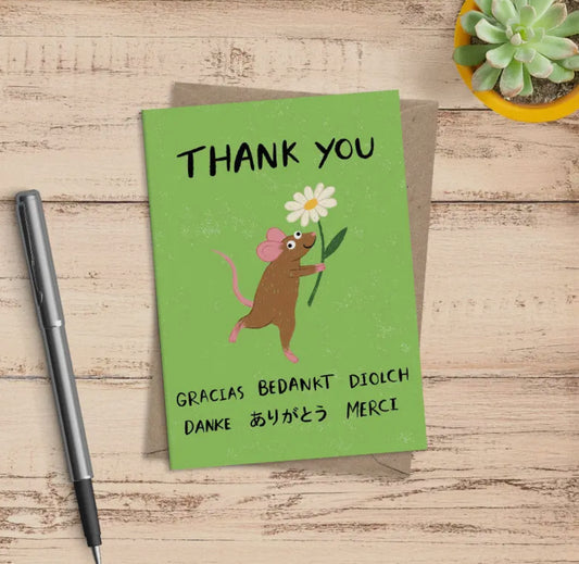 Thank You - Graci Mini Card