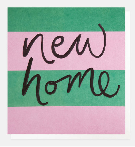 New Home Card - New Home Stripes