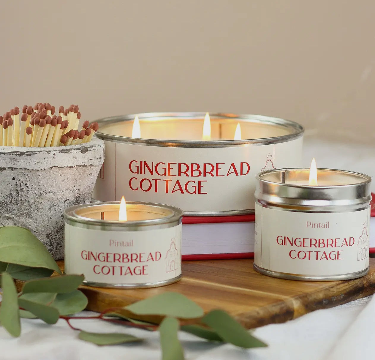 Gingerbread Candle