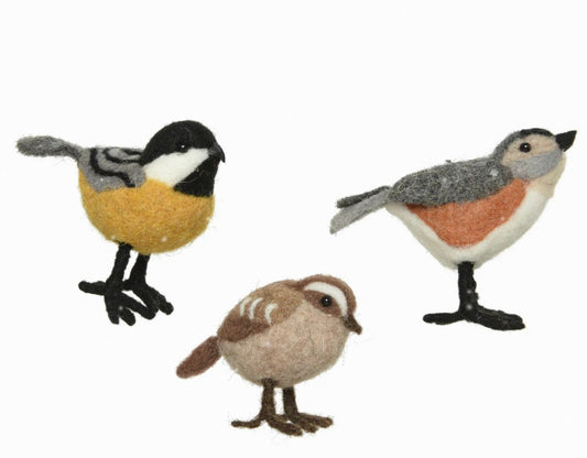 Woollen Bird Hanging Decoration