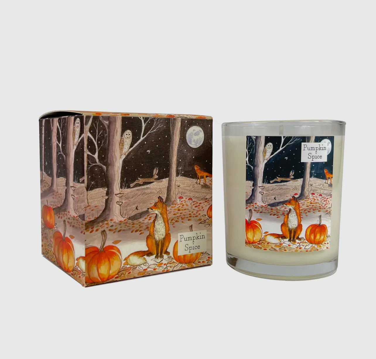 Pumpkin Spice Scented Candle - 20cl 45hr burn