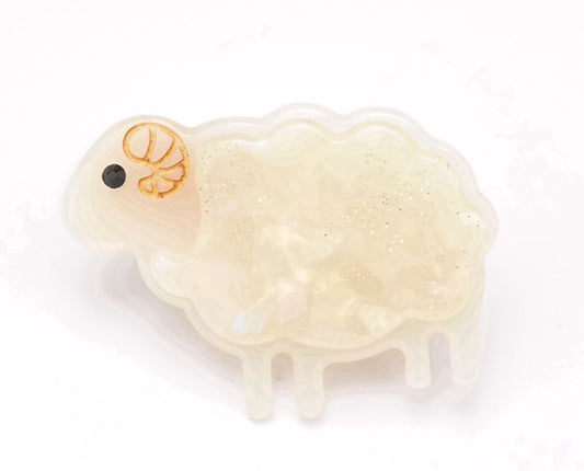 Hair Slide - Sheep