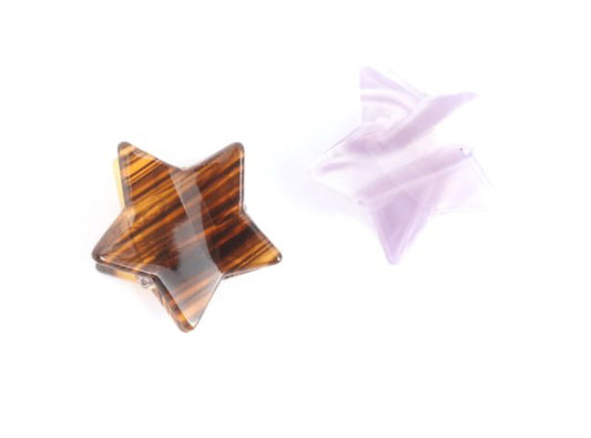 Mini star hair claw clips