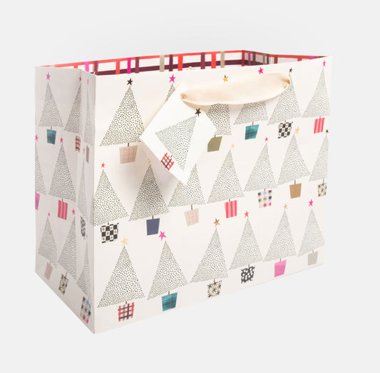 Christmas Gift Bag - Large Christmas Tree design