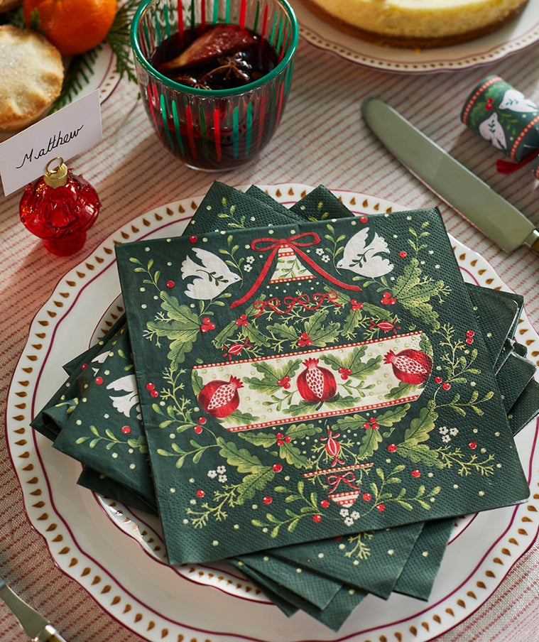 Paper Table Napkins - Folklore Design