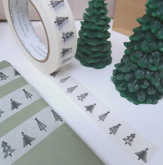 Paper Tape 24mm- Trees