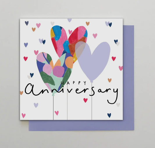 Happy anniversary- anniversary card