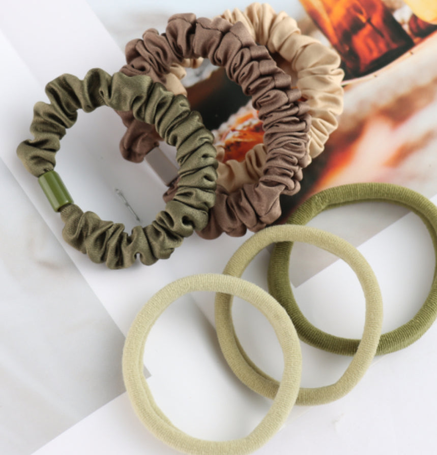 Scrunchie Set  with Hair Bands