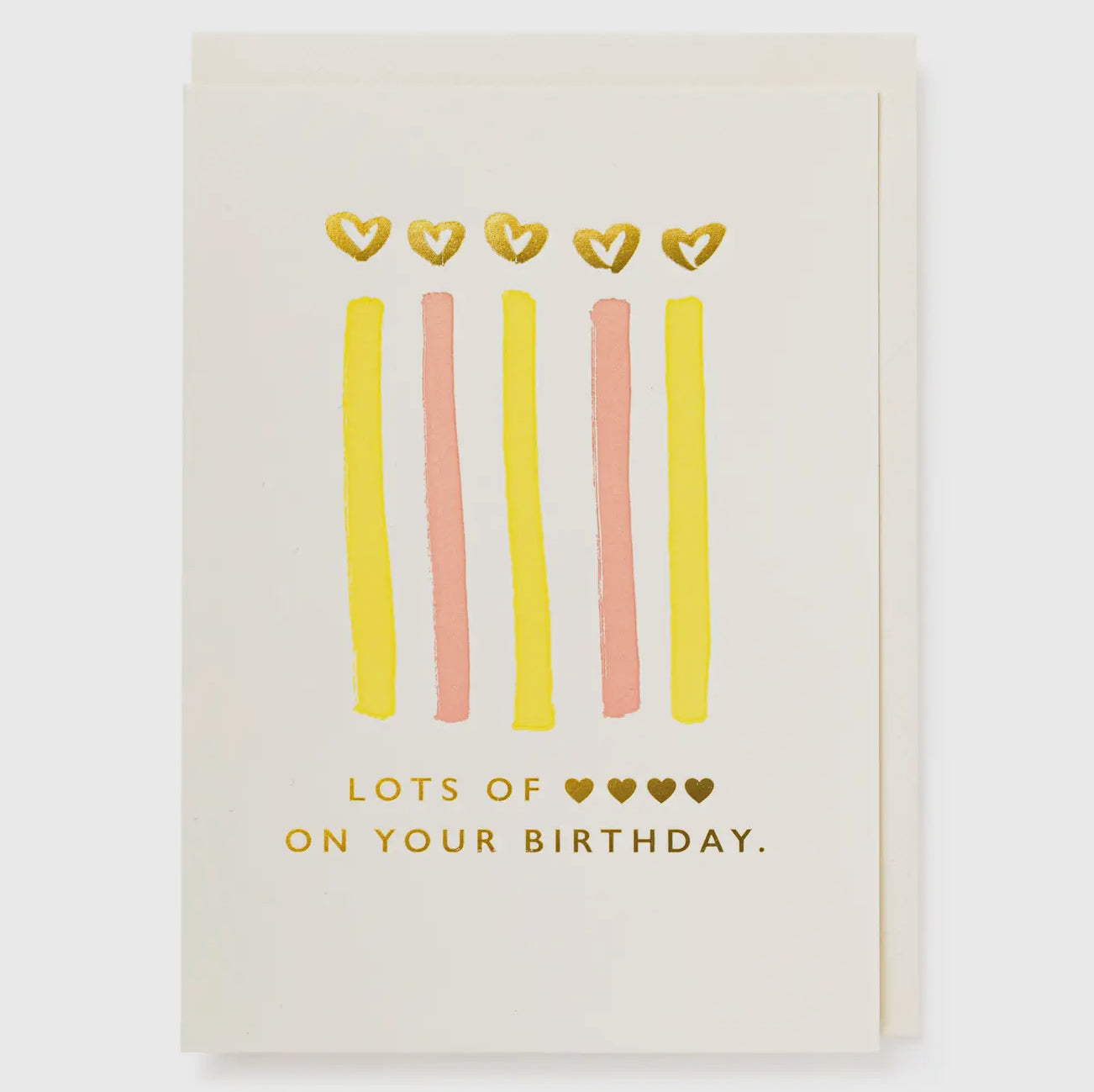 Large Birthday Card -Lots of Love on Your Birthday