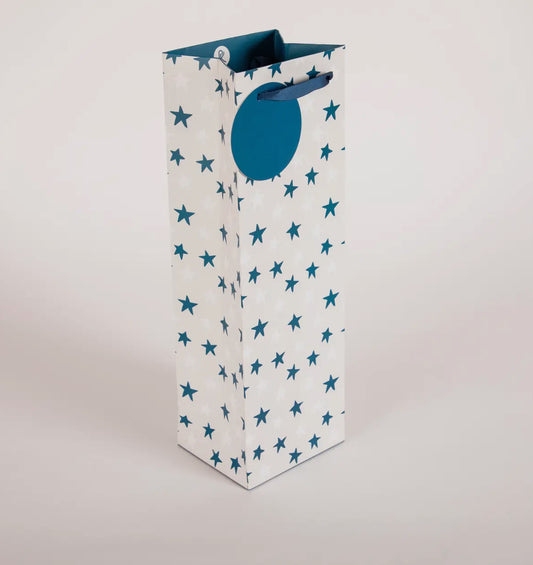 Blue Star Luxury Bottle Gift Bag