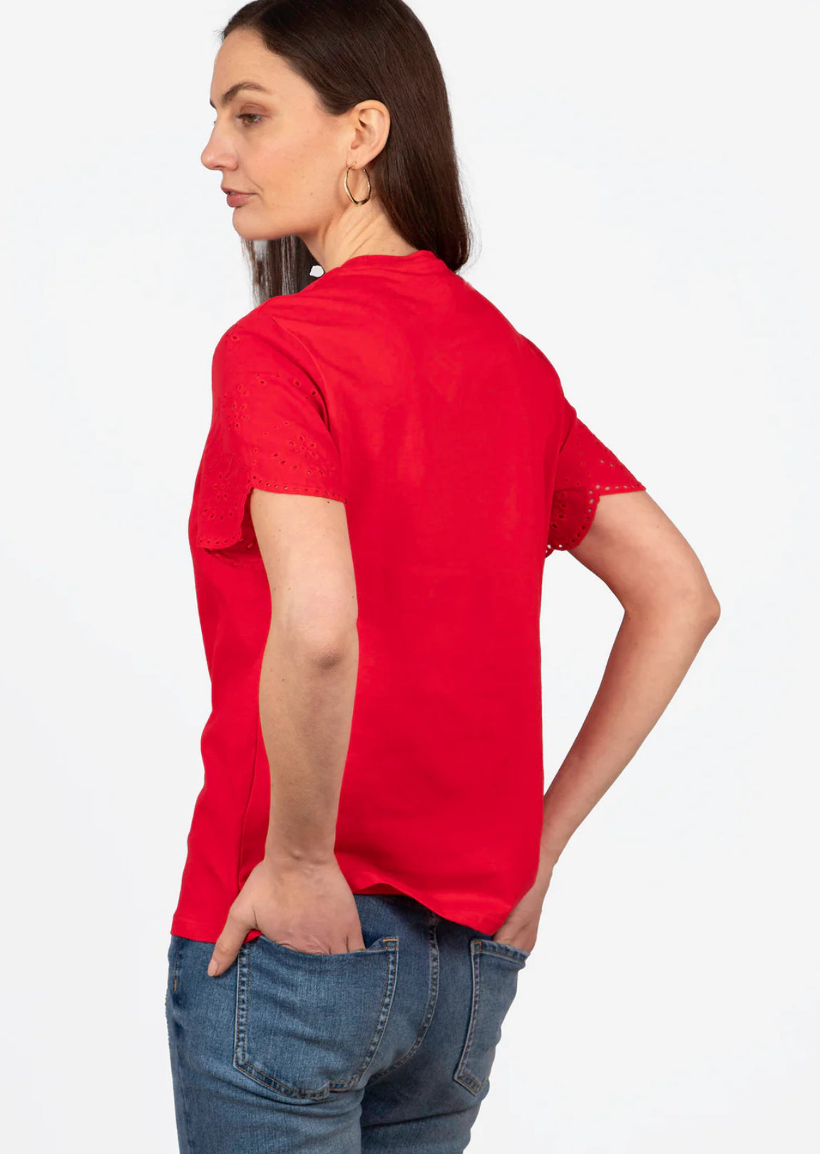 Bryn Cotton Short Sleeve Top
