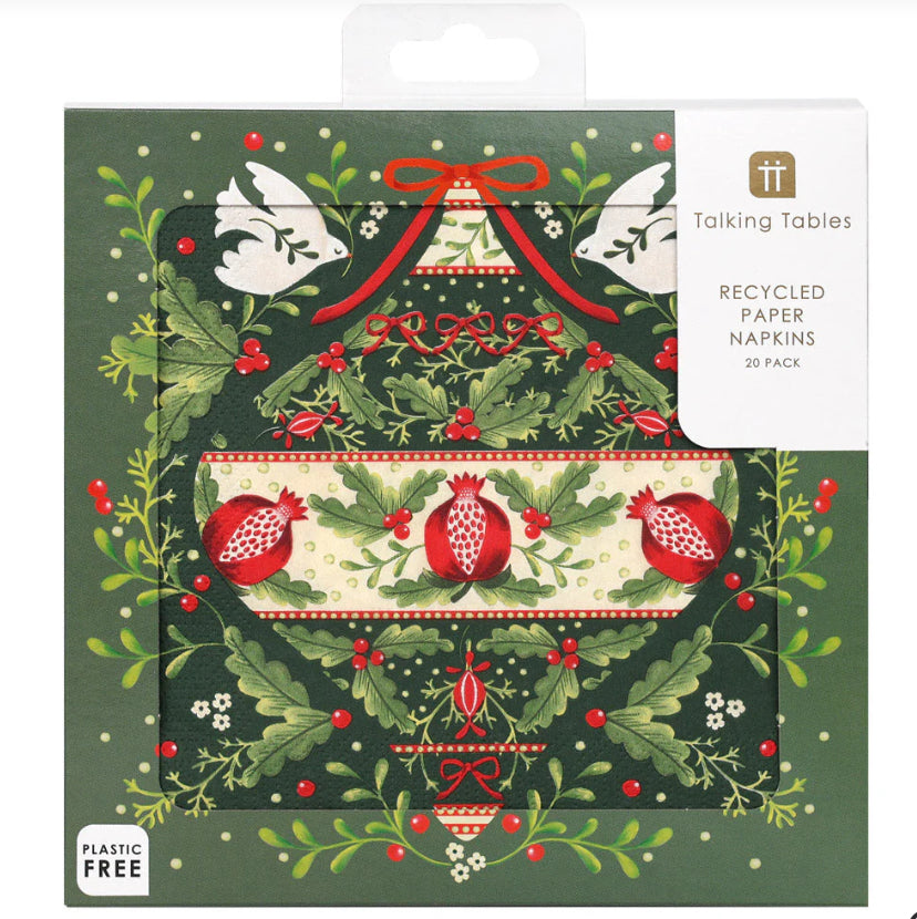 Paper Table Napkins - Folklore Design