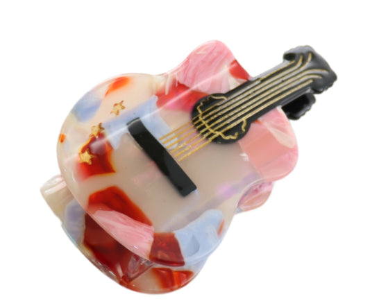 Guitar Hair Claw Clip