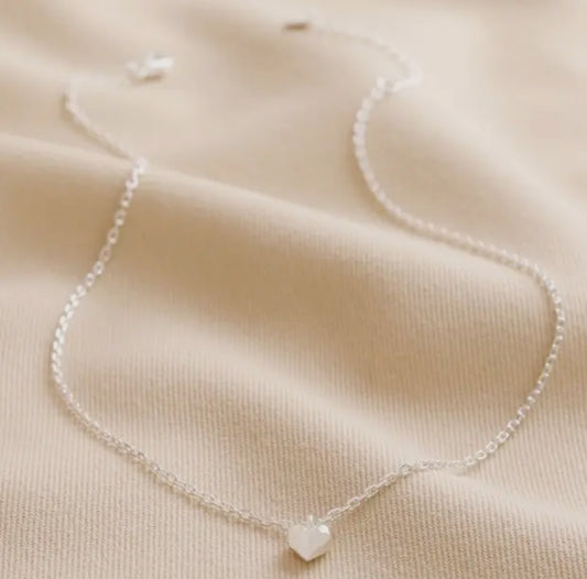 Silver Tiny Heart Pendent