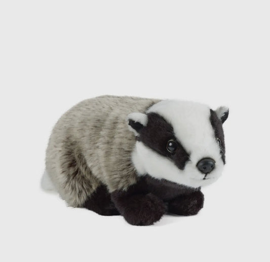 Living Nature Large Badger Plushie