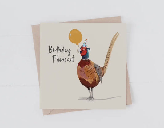 Birthday Pheasant Card