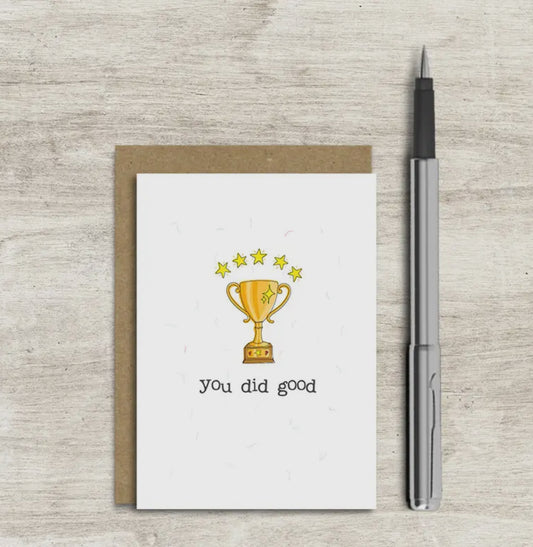 You Did Good - Celebration Mini Card