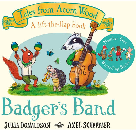 Badgers Band Children’s Hardback Lift the Flap Book